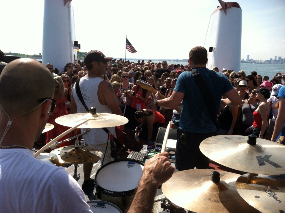 Andy's View from the stage